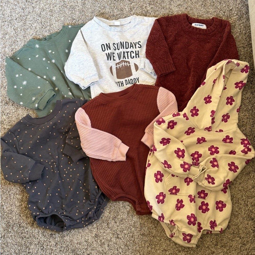 Baby Girl One Piece Set - Assorted Colors